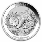 Wombat 1 oz 2023, Verzenden, Losse munt, Zilver