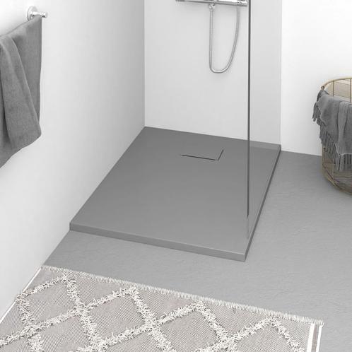 vidaXL Douchebak 90x70 cm SMC grijs, Doe-het-zelf en Verbouw, Sanitair, Nieuw, Verzenden
