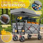 TRESKO® Bolderkar - Opvouwbaar - Bolderwagen - Grijs, Verzenden, Zo goed als nieuw