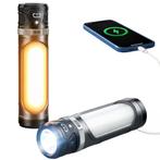 LUMORIA 3 in 1 LED Zaklamp &amp; Kampeerlamp met Powerbank, Caravans en Kamperen, Verzenden, Nieuw, Accu