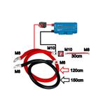 Accukabel SET 35mm² Rood (M8 0,3M M10 M10 1,2M M8) Zwart..., Verzenden, Nieuw