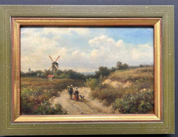 Lodewwijk Johannes Klein (1817-1897) - Hollands Zomers, Antiek en Kunst, Kunst | Schilderijen | Klassiek