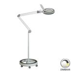 Loeplamp 127mm lens 5 dioptrie statief LED  DIMBAAR, Verzenden, Nieuw, Loeplamp