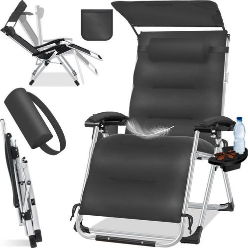 KESSER® Tuinstoel - Ligstoel - Opvouwbaar - Verstelbaar - An, Tuin en Terras, Tuinmeubel-accessoires, Nieuw, Verzenden