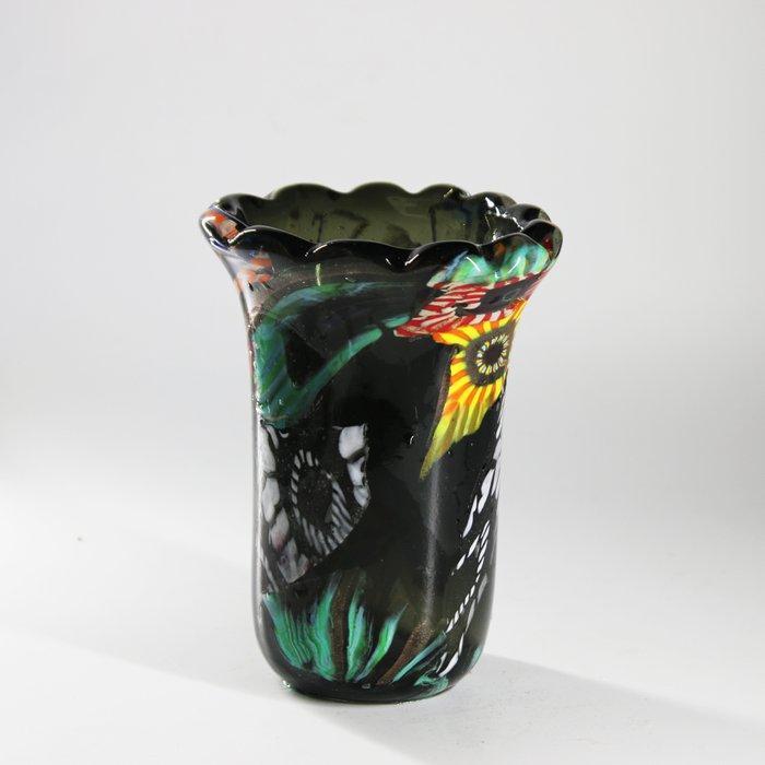 Murano - Giorgio Giuman - Vaas - Glas, Antiek en Kunst, Antiek | Glas en Kristal