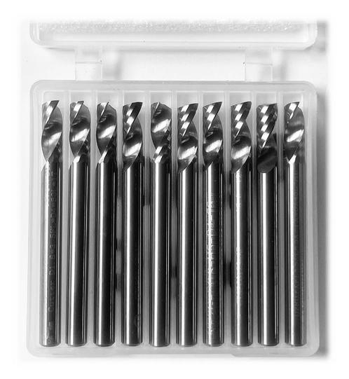 Set HQ micro frezen met enkele groef (4.0 mm, 10 stuks), Doe-het-zelf en Verbouw, Gereedschap | Handgereedschap, Nieuw, Ophalen of Verzenden