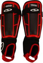 Avento Scheenbeschermers Pro-Style - Soft - Rood/Zwart/Wit -, Sport en Fitness, Verzenden, Nieuw