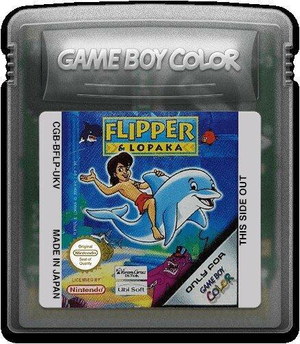 Flipper & Lopaka [Gameboy Color], Spelcomputers en Games, Games | Nintendo Game Boy, Zo goed als nieuw, Ophalen of Verzenden