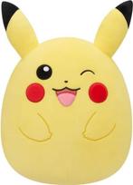 Knuffel - BANDAI - Pokémon - Squishmallows 50 cm - Pikachu -, Ophalen of Verzenden, Zo goed als nieuw