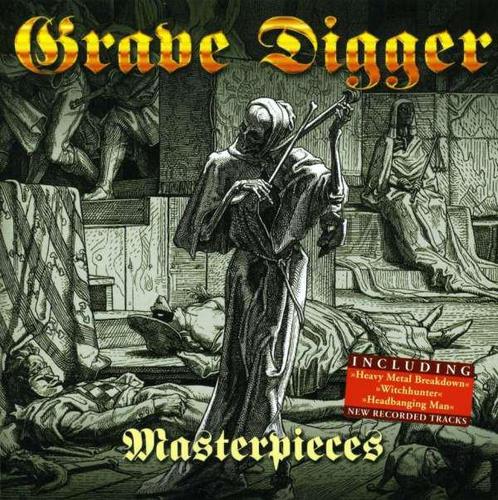 cd - Grave Digger  - Masterpieces, Cd's en Dvd's, Cd's | Overige Cd's, Zo goed als nieuw, Verzenden