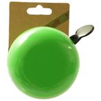 Belll Fietsbel Ding Dong 80 mm fluo groen, Fietsen en Brommers, Fietsaccessoires | Fietsbellen, Nieuw