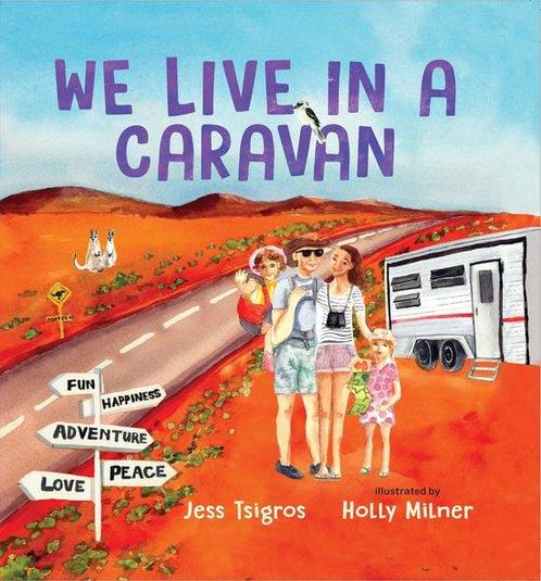 We Live in a Caravan 9781741178173 Jess Tsigros, Boeken, Taal | Engels, Zo goed als nieuw, Verzenden