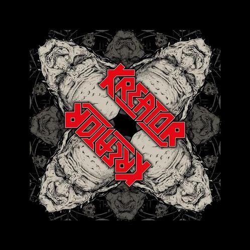 Kreator - Skull - Bandana officiële merchandise, Verzamelen, Muziek, Artiesten en Beroemdheden, Kleding, Nieuw, Ophalen of Verzenden