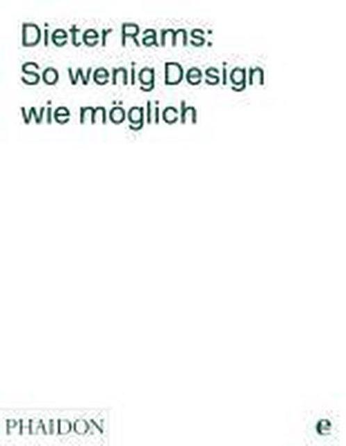 9783841901903 So wenig Design wie moeglich, Boeken, Studieboeken en Cursussen, Nieuw, Verzenden