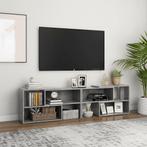 vidaXL Tv-meubel 149x30x52 cm bewerkt hout betongrijs, Huis en Inrichting, Kasten | Televisiemeubels, 100 tot 150 cm, Verzenden