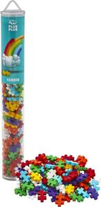 Plus-Plus - Tube Regenboog (100 stuks), Kinderen en Baby's, Nieuw