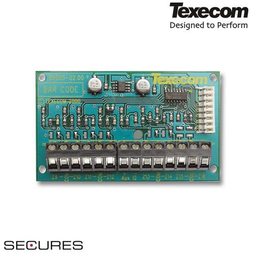 Texecom CCD-0001 Premier 8XE 8 Zone Expander, Doe-het-zelf en Verbouw, Alarmsystemen, Verzenden
