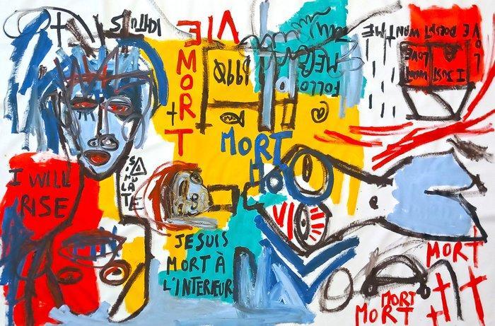 0xec6d0 (XX-XXI) - Romains 8:18 - XXXL, Antiek en Kunst, Kunst | Schilderijen | Modern