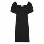 Ba&sh • zwarte midi jurk Romea • XS (0), Kleding | Dames, Jurken, Nieuw, Maat 34 (XS) of kleiner, Ba&sh, Zwart