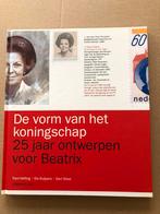 Koningin Beatrix - 25 jaar  Ontwerpen o.a. postzegels/munten, Boeken, Ophalen of Verzenden, Zo goed als nieuw