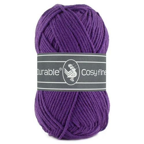 Durable Cosy Fine - 272 violet - Katoen/Acryl Garen, Hobby en Vrije tijd, Breien en Haken, Ophalen of Verzenden