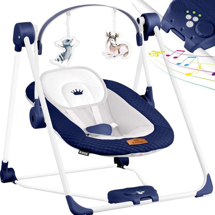 KIDIZ® Baby Swing - Wipstoel - Babyschommel - max 9kg - Mari, Kinderen en Baby's, Autostoeltjes, Nieuw, Verzenden