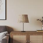 vidaXL Lampenkap Ø25x17 cm wicker bruin, Huis en Inrichting, Lampen | Lampenkappen, Verzenden, Nieuw, Bruin