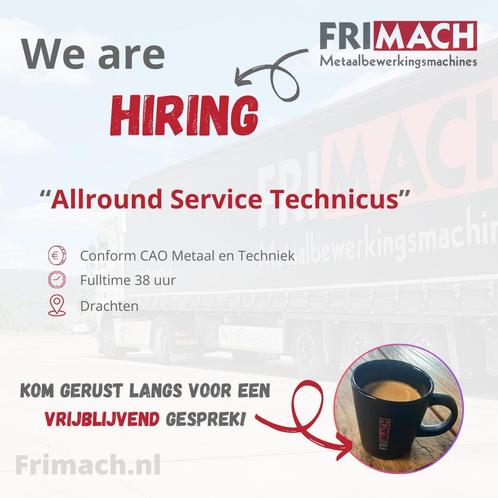Vacature Allround Service Technicus, Vacatures, Vacatures | Techniek, 33 - 40 uur