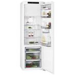 AEG SFE818E9ZC combi-koelkast Ingebouwd 253 l E Hout1269, Witgoed en Apparatuur, Koelkasten en IJskasten, Ophalen of Verzenden