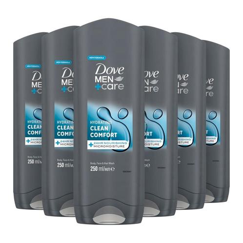 Dove Men+Care Clean Comfort Douchegel, Sieraden, Tassen en Uiterlijk, Uiterlijk | Lichaamsverzorging, Bad & Douche, Nieuw, Verzenden
