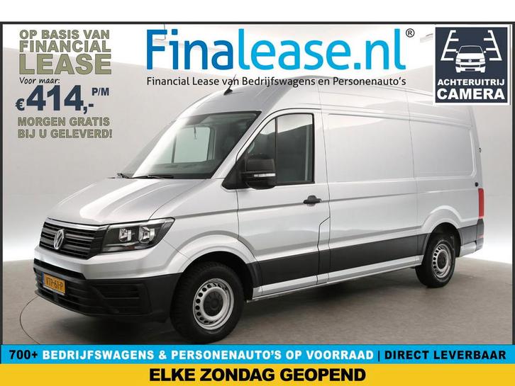 Volkswagen Crafter 30 2.0 TDI 140PK L3H3 Airco Cruise Camera, Auto's, Bestelauto's, Lease, Handgeschakeld, Diesel, Volkswagen