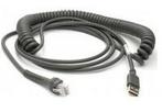 Datalogic Scanning USB kabel, TypA, spiraal, 5m | 90A052066, Diversen, Verzenden, Nieuw