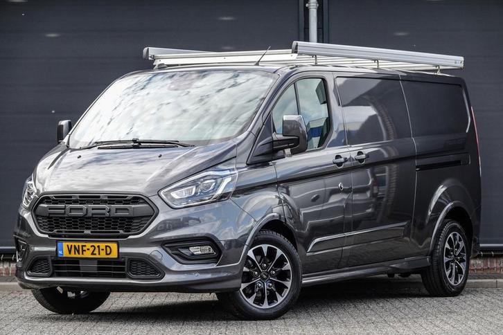 Ford Transit Custom L2H1 2.0 Tdci 185Pk Aut. | Sport 320 | S, Auto's, Bestelauto's, Lease, Overige kleuren, Automaat, Overige kleuren