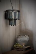 Hanglamp Lamel antiq black 30 cm, Ophalen of Verzenden, Nieuw