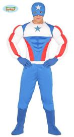 Captain America kostuum, Verzenden, Nieuw, Feestartikel