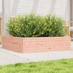 vidaXL Plantenbak 90x90x23 cm massief douglashout, Tuin en Terras, Bloembakken en Plantenbakken, Verzenden, Nieuw, Hout