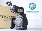 Canon C100 + DAF Upgrade - 113 draaiuren!, Canon, Ophalen of Verzenden, Zo goed als nieuw, Geheugenkaart