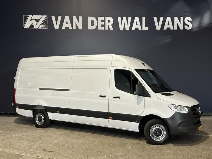 Zakelijke Lease |  Mercedes-Benz Sprinter 317 CDI 170pk 9G-T, Auto's, Bestelauto's, Dealer onderhouden, Lease, Zwart, Automaat