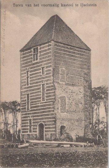 IJSELSTEIN - Toren van het voormalig kasteel te IJselstein, Verzamelen, Ansichtkaarten | Nederland, Verzenden