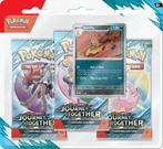 Pokemon SV09 Journey Together - 3-Pack Blister - Kaarten - S, Hobby en Vrije tijd, Verzamelkaartspellen | Pokémon, Verzenden, Nieuw