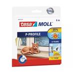 Tochtstrip | Tesa | 6 meter (P-profiel, Zelfklevend, Wit), Verzenden, Nieuw