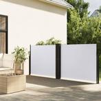 vidaXL Windscherm uittrekbaar 140x600 cm wit, Verzenden, Nieuw