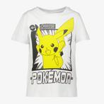 Unsigned jongens T-shirt wit met Pikachu maat 170, Verzenden, Nieuw