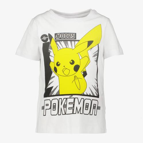Unsigned jongens T-shirt wit met Pikachu maat 170, Kinderen en Baby's, Kinderkleding | Maat 92, Nieuw, Verzenden