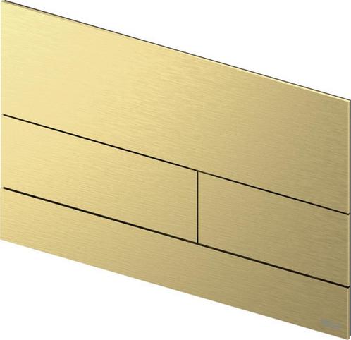 Bedieningsplaat Toilet TECE Square II Geborsteld Goud, Doe-het-zelf en Verbouw, Sanitair, Overige typen, Nieuw, Ophalen of Verzenden