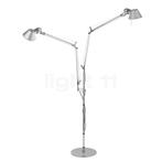 Artemide Tolomeo Terra doppio, aluminium gepolijst en geanod, Huis en Inrichting, Lampen | Vloerlampen, Verzenden, Nieuw