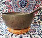 Onbekend - Oude antieke Jambati Singing bowl 22,5 cm - -, Muziek en Instrumenten, Nieuw