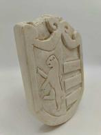 sculptuur, Stemma araldico - 26 cm - marmerstof
