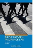 Birds Modern Insurance Law 9780414071001, Boeken, Zo goed als nieuw