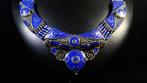 Vintage Berber ketting - Lapis Lazuli Sieraad - Hoogte: 45, Antiek en Kunst